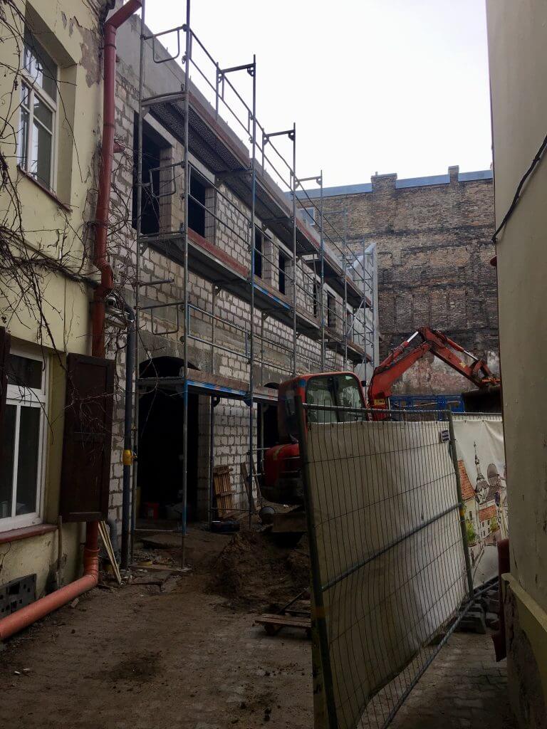 Grotthus viešbutis (Ligoninės g. 7) - Hotel - construction photos