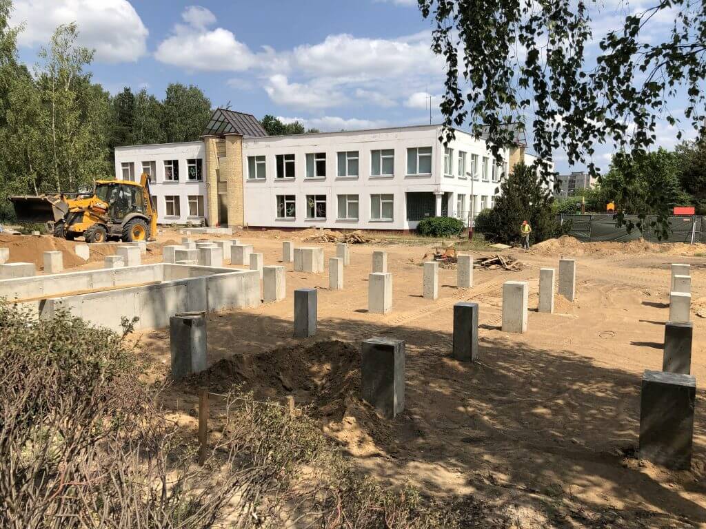 Modulinis darželis "Gabijėlė" (Gabijos g. 1) - Primary and secondary education - construction photos