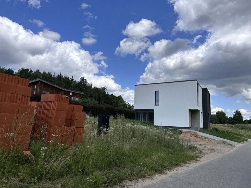 Barsukynės namai (Barsukynės g. 28, 28A) - Rindu mājas - būvdarbu attēli