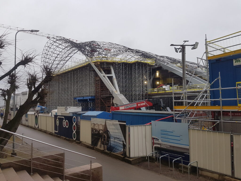 Rīgas Centrālās dzelzceļa stacijas pārbūve (Stacijas laukums 2) - Train station - construction photos