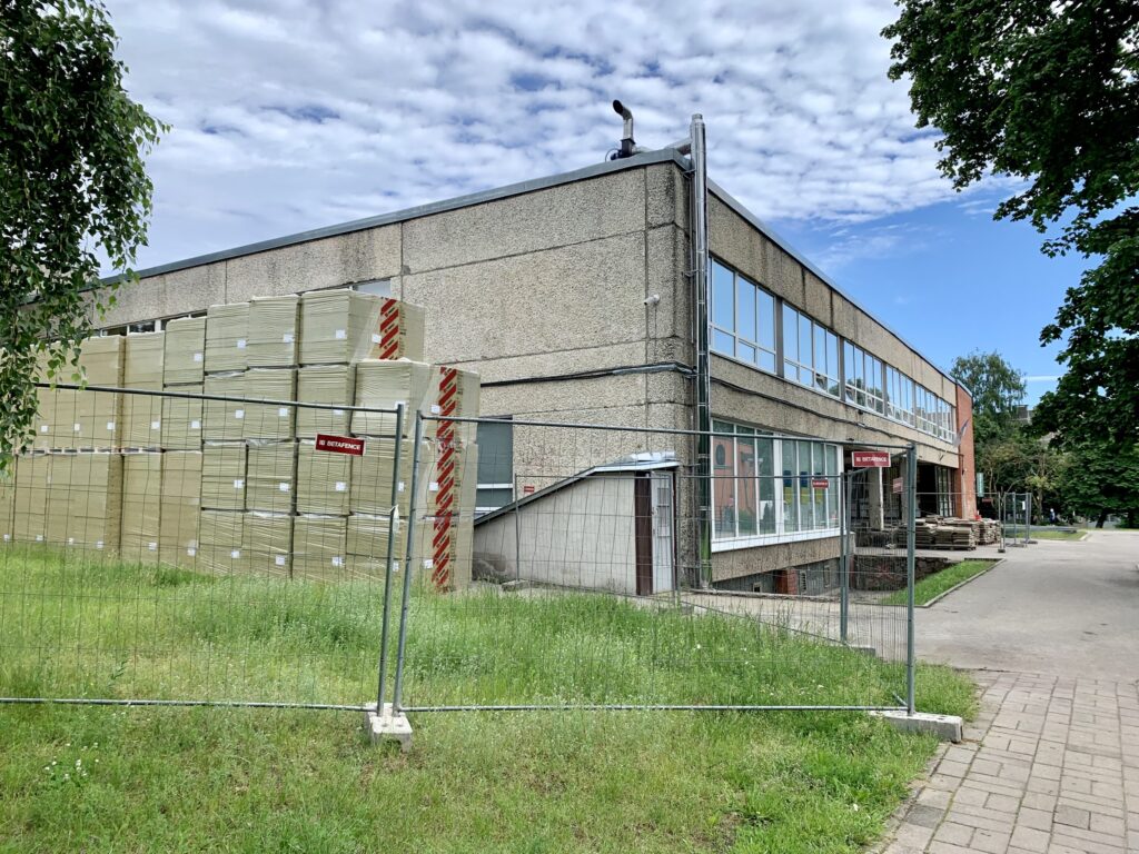 Lidoņu iela 27 k-2 (Lidoņu iela 27 k-2) - Cultural center - construction photos