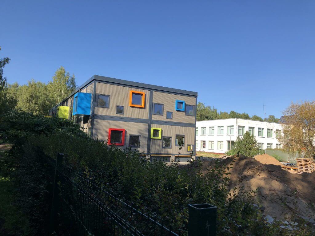 Modulinis darželis "Gabijėlė" (Gabijos g. 1) - Primary and secondary education - construction photos