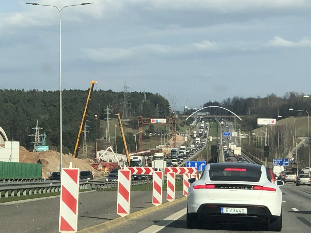 Islandijos pl. Kleboniškio tiltas 1 etapas (Islandijos pl.) - Bridge - construction photos