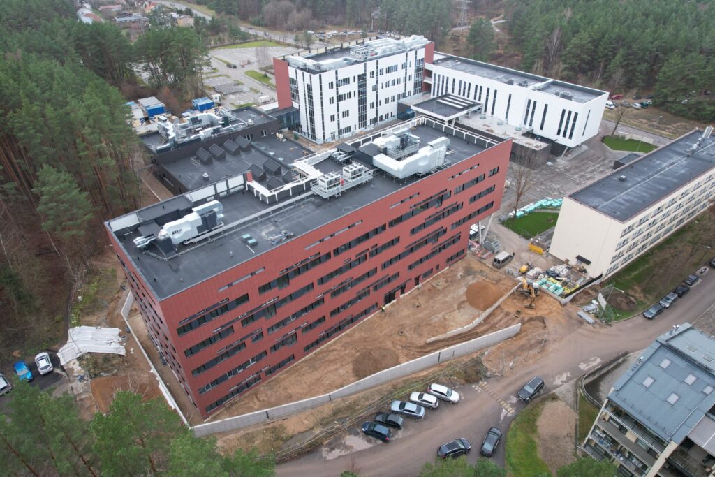 VGTU Elektronikos, Mechanikos ir Transporto inžinerijos fakultetų mokomasis korpusas (Plytinės g. 25-2) - Higher education - construction photos