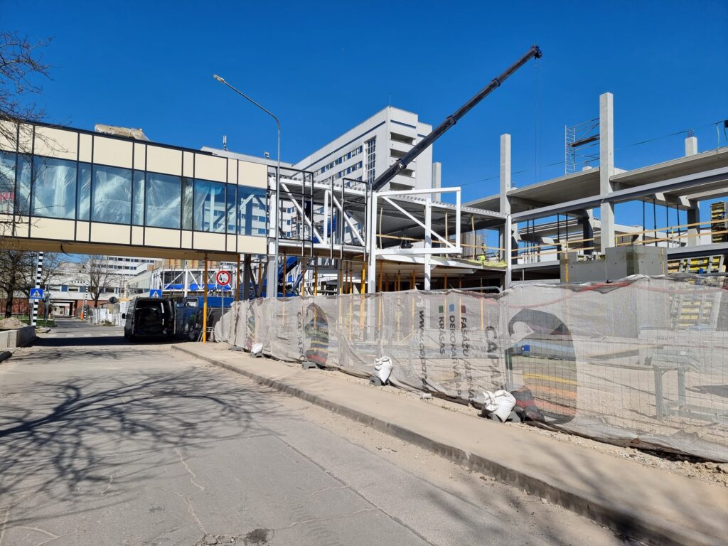 RAKUS Infekciju bloka paplašināšana (Hipokrāta iela 2) - Hospital - construction photos