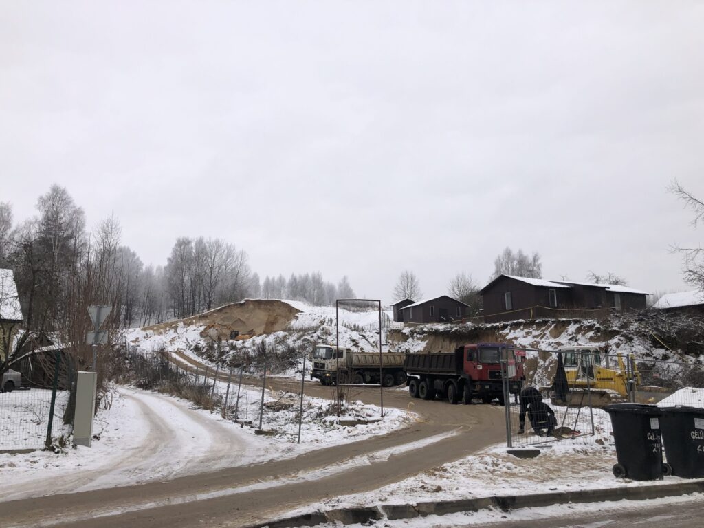 Monopolio namai (Kaminkelio g. 29) - Multi apartment - construction photos