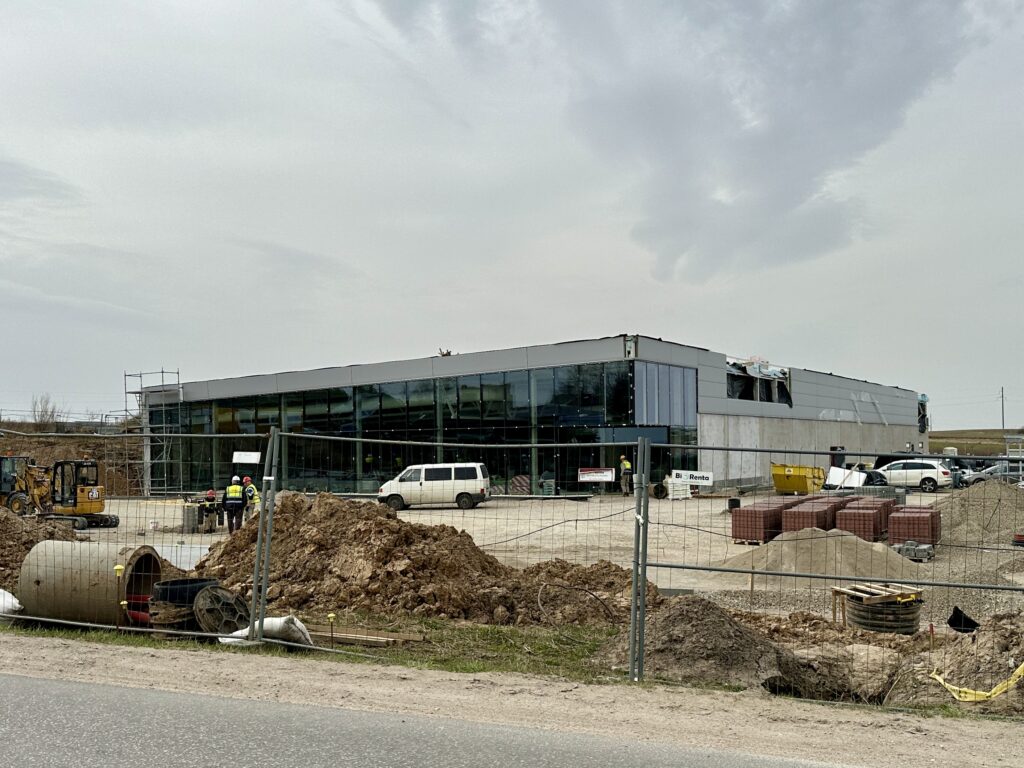 LIDL Piligrimų g. 2 (Piligrimų g. 2, Slengių k.) - Food store - construction photos