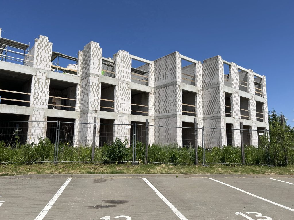 Grunau 121 (Simono Grunau g. 121) - Daugiabutis - statybų nuotraukos