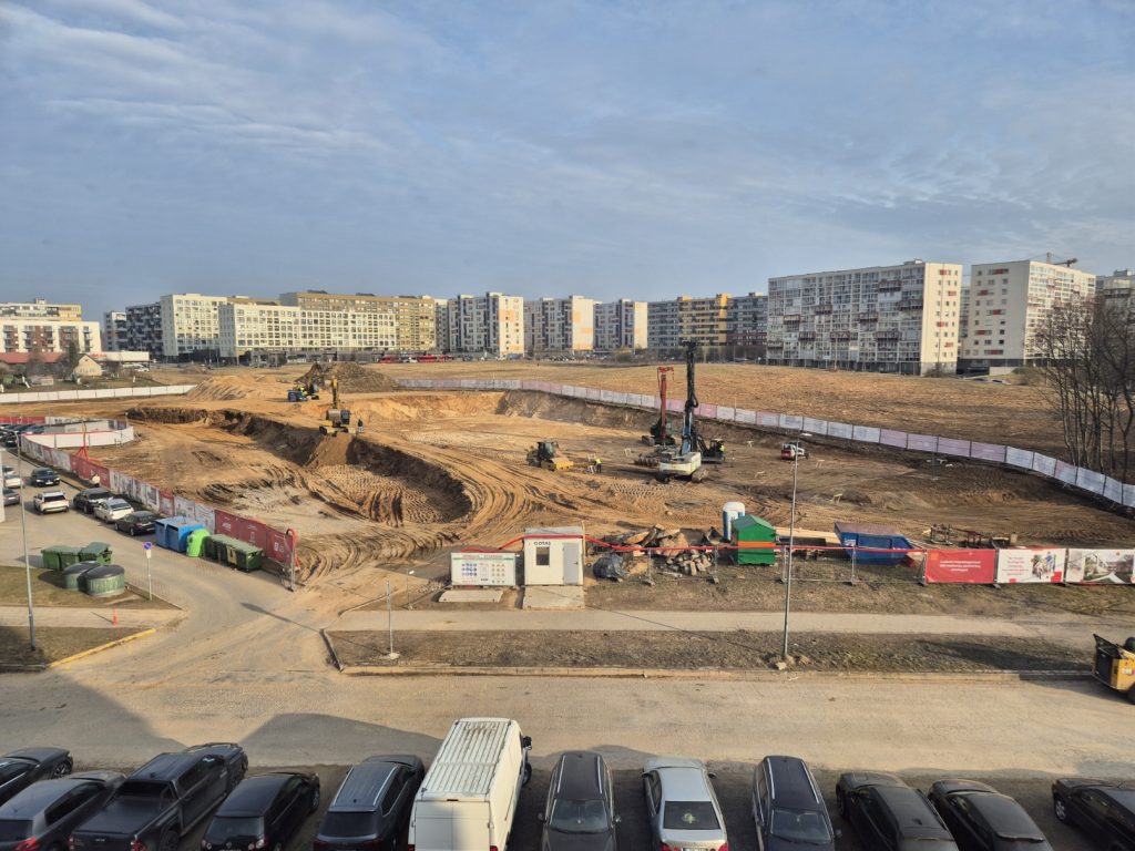 Perkūnkiemio progimnazija (Pavilnionių g. 25) - Pamata vai vidējā izglītība - būvdarbu attēli