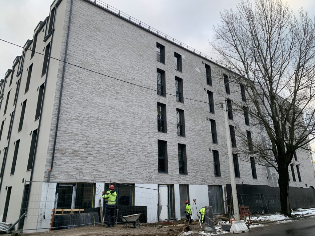 SOLO SOCIETY City House Vilnius (Šv. Stepono g. 33) - Co-living - construction photos