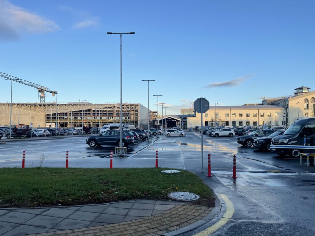 VNO išvykimo terminalas (Rodūnios kel. 2) - Lidosta - būvdarbu attēli