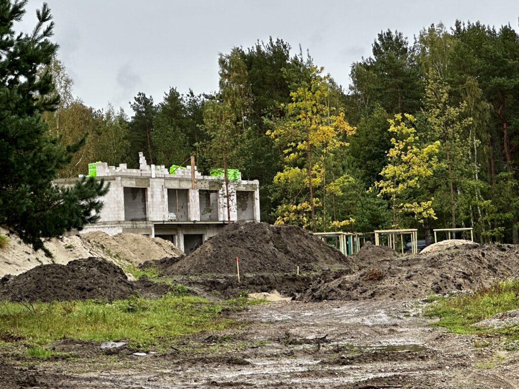 Pušyno Rezidencijos 2 etapas | sublokuoti namai (J. A. Klempo g. 4, 6, 8, 10, 12, 14, 16, 18) - Row housing - construction photos