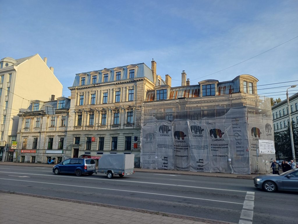 Brīvības iela 80 (Brīvības iela 80) - Daugiabutis, Kita komercija - statybų nuotraukos