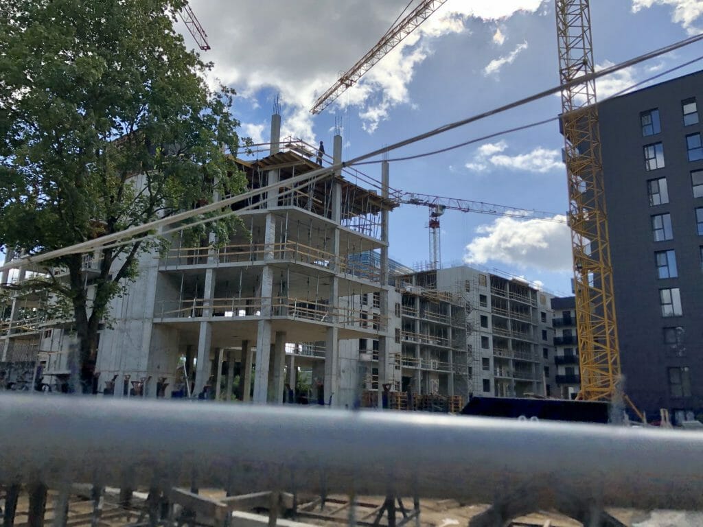 Andrum Metropolis (Lvovo g. 79) - Multi apartment - construction photos