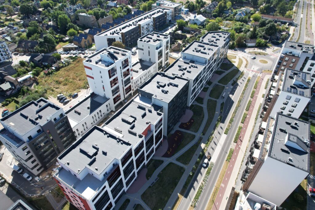 K17 (Kernavės g. 15, 17) - Multi apartment - construction photos