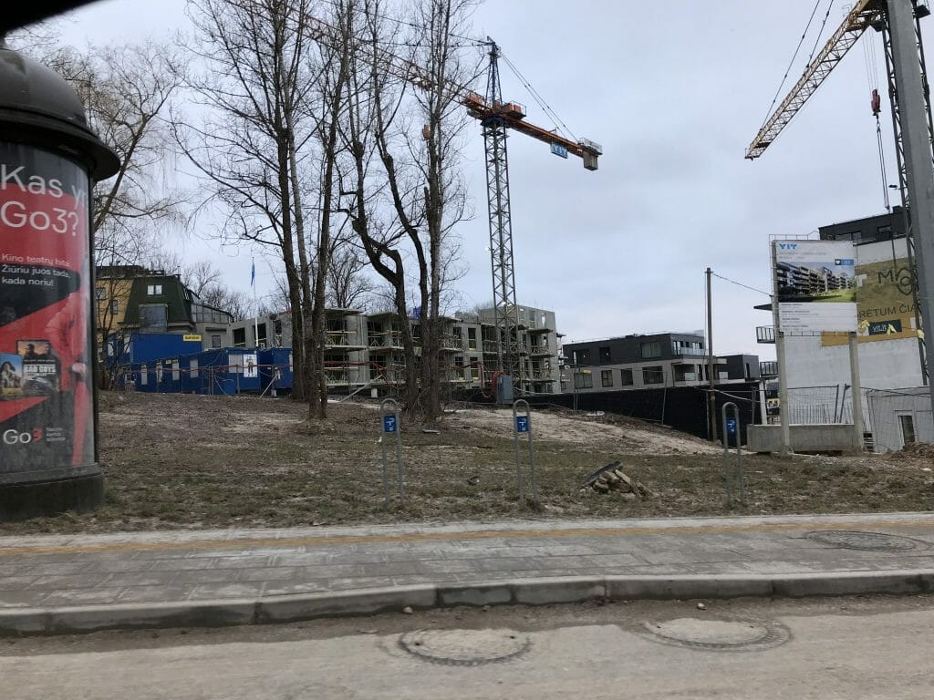 Matau Vilnių 3 etapas (Aludarių g. 9, 11) - Multi apartment - construction photos