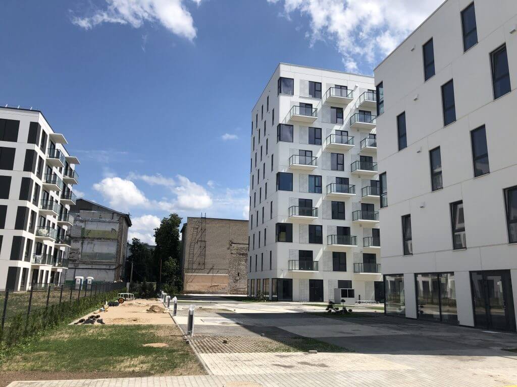 Birželio namai (Birželio 23-iosios g. 10A, Statybininkų g. 1) - Multi apartment - construction photos