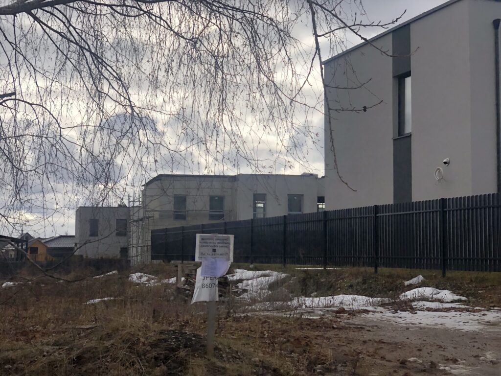 Žiburiai (Vorupės g. 65, 69) - Rindu mājas - būvdarbu attēli