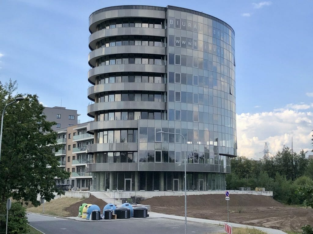 Laisvės 78B verslo centras (Laisvės pr. 78B) - Büroohoone - ehituse fotod