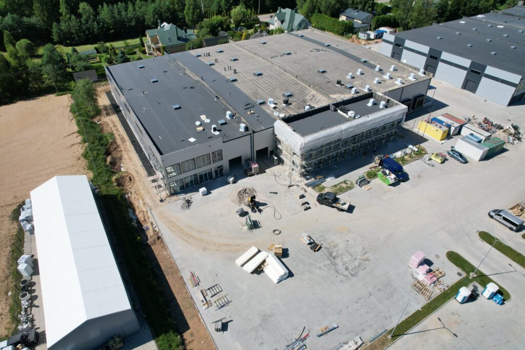 Vanaginės g. 37B (BVT partneriai) (Vanaginės g. 37B) - Shopping center, Warehouse / Distribution center - construction photos