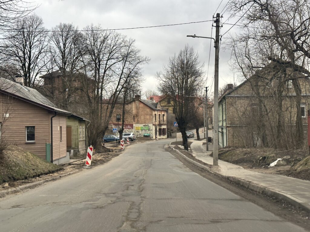 Ramaus eismo A. Kojelavičiaus g. (A. Kojelavičiaus g.) - Street - construction photos