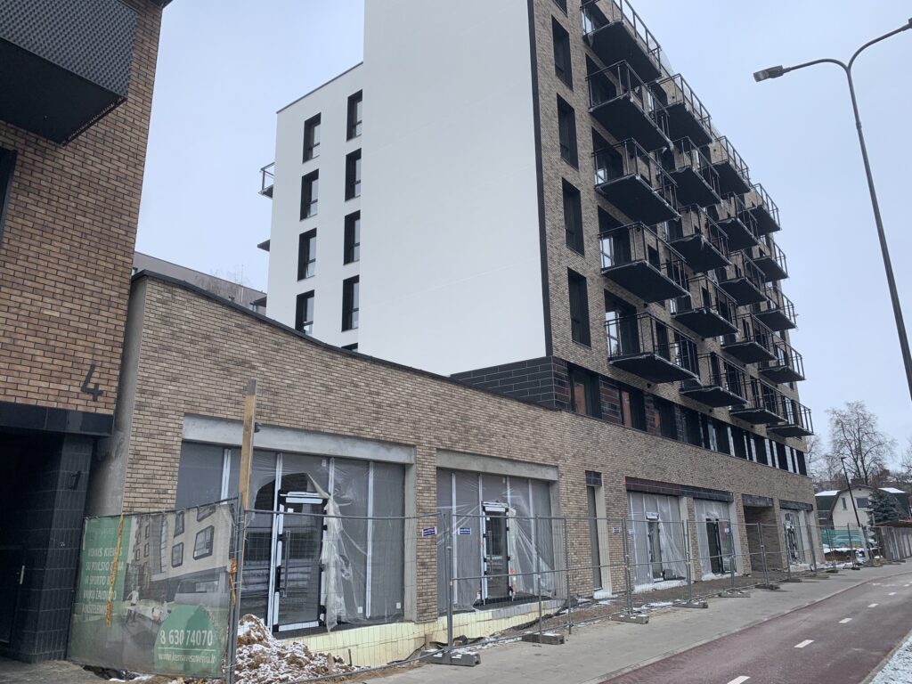 Kernavės aveniu 2 etapas (Kernavės g. 14) - Multi apartment - construction photos