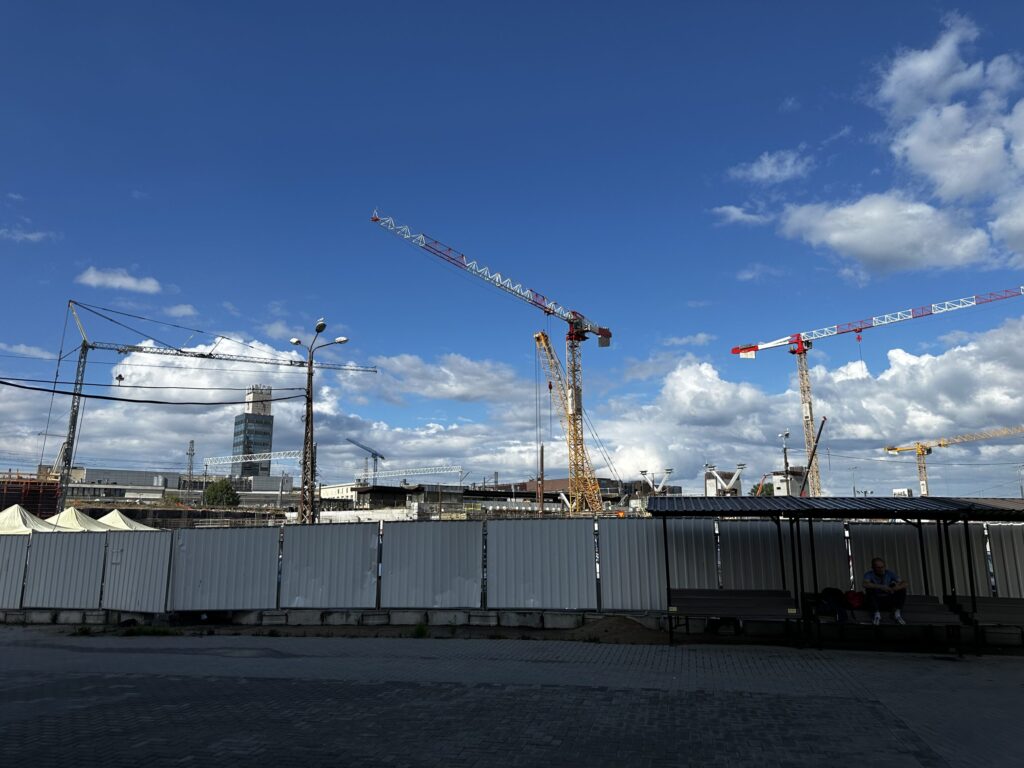 Rīgas Centrālās dzelzceļa stacijas pārbūve (Stacijas laukums 2) - Train station - construction photos