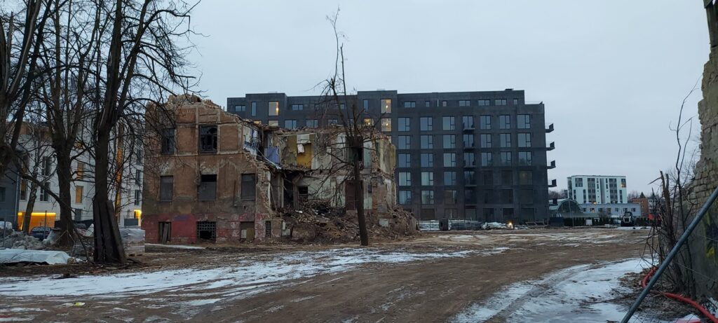 Pētersala - 2. ēka "Amia" (Pētersalas iela 3A) - Daugiabutis - statybų nuotraukos