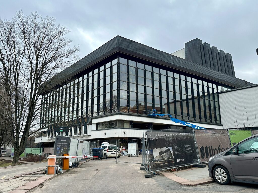 Operos ir baleto teatro rekonstrukcija (A. Vienuolio g. 1) - Kultuurikeskus - ehituse fotod