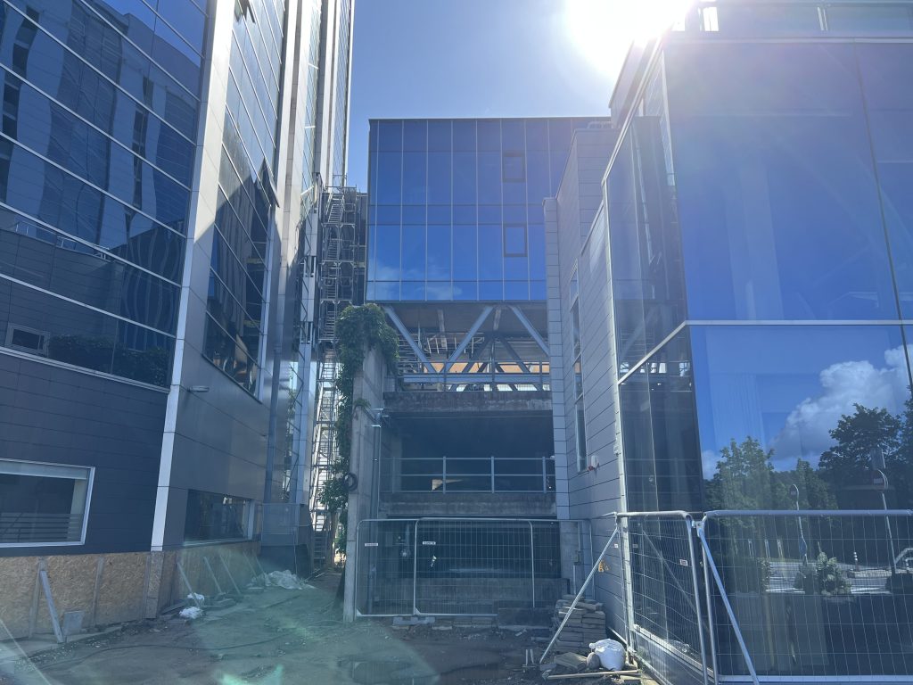 A. Goštauto g. 40 (A. Goštauto g. 40) - Office center - construction photos