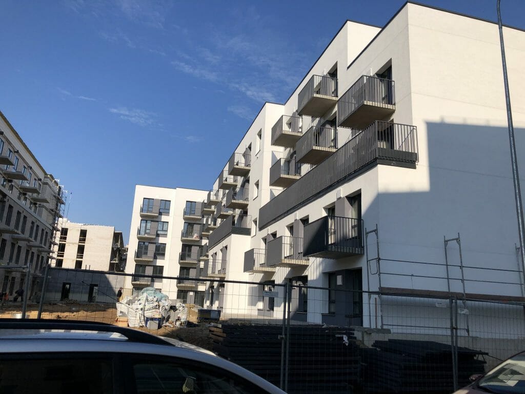 Ozo kvartetas (Jurgio Lebedžio g. 9) - Multi apartment - construction photos