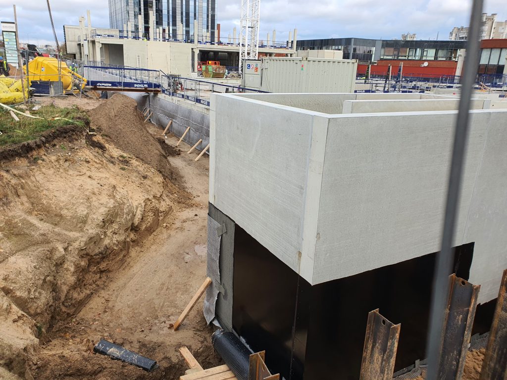 PC PIKAS (Ukmergės g. 221) - Shopping center - construction photos