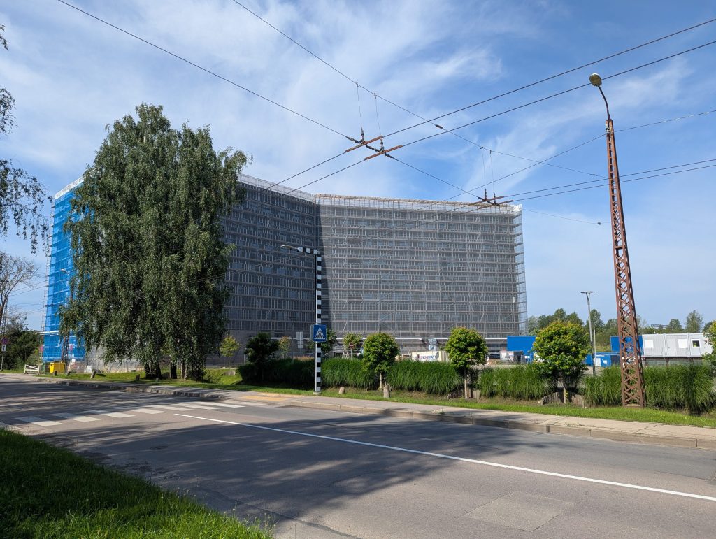 Latvijas Universitātes Akadēmiskais centrs - 3.kārta - Rakstu māja (Jelgavas iela 1) - Higher education - construction photos