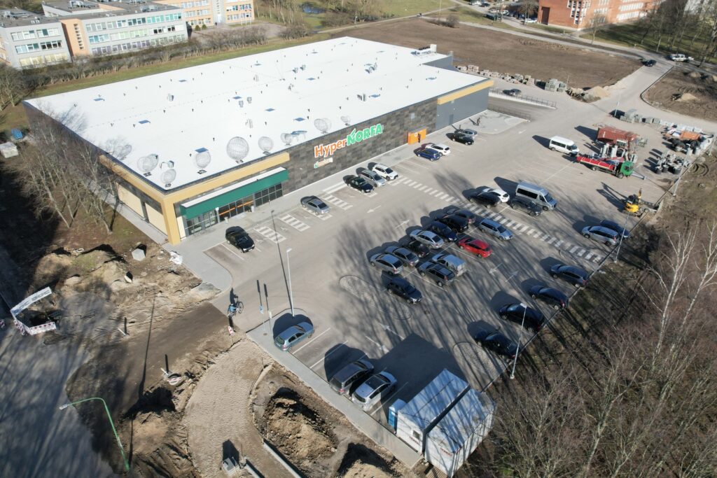 Norfa XXL Gedminų (Gedminų g. 7A) - Maisto parduotuvė - statybų nuotraukos