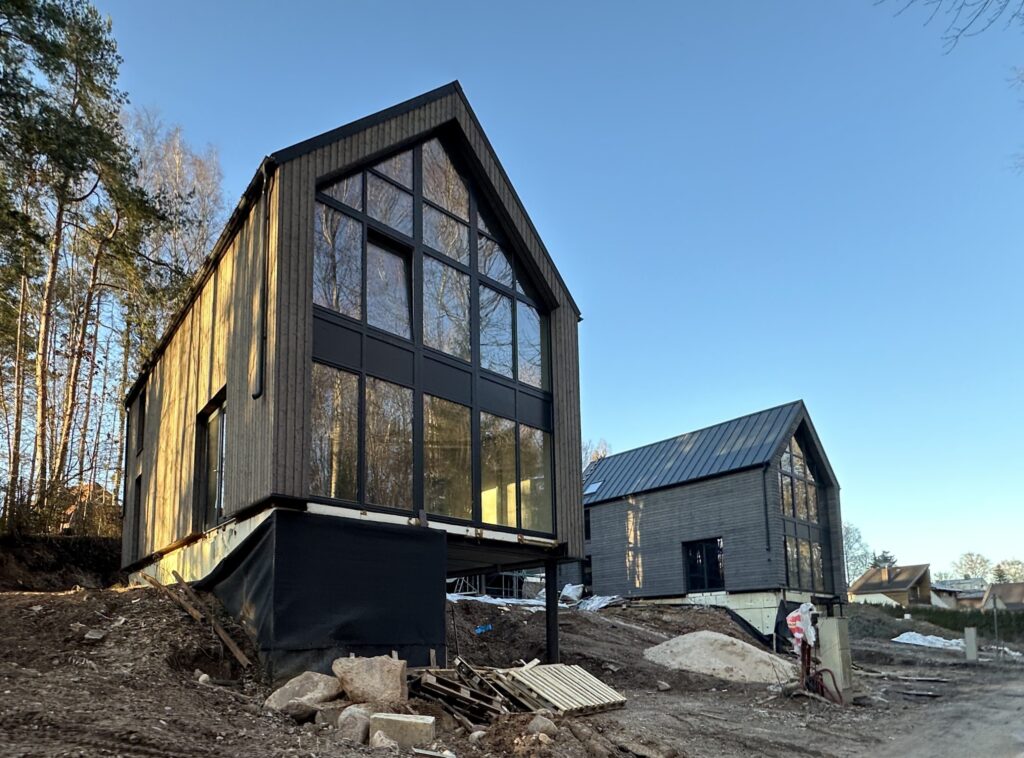 Pupojų g. 32, 34 (Pupojų g. 32, 34) - Private house community - construction photos