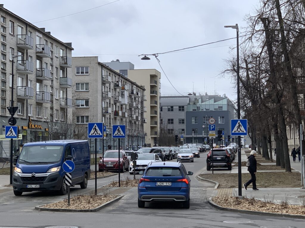 Ramaus eismo T. Ševčenkos g. (T. Ševčenkos g.) - Street - construction photos