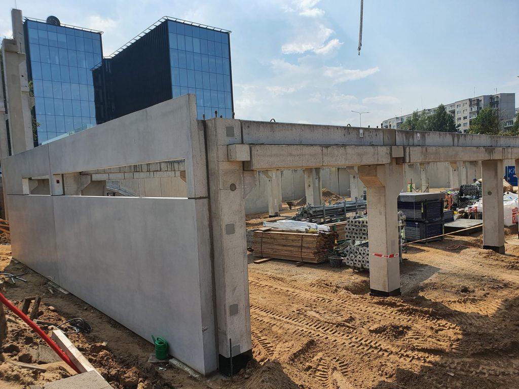 PC PIKAS (Ukmergės g. 221) - Shopping center - construction photos