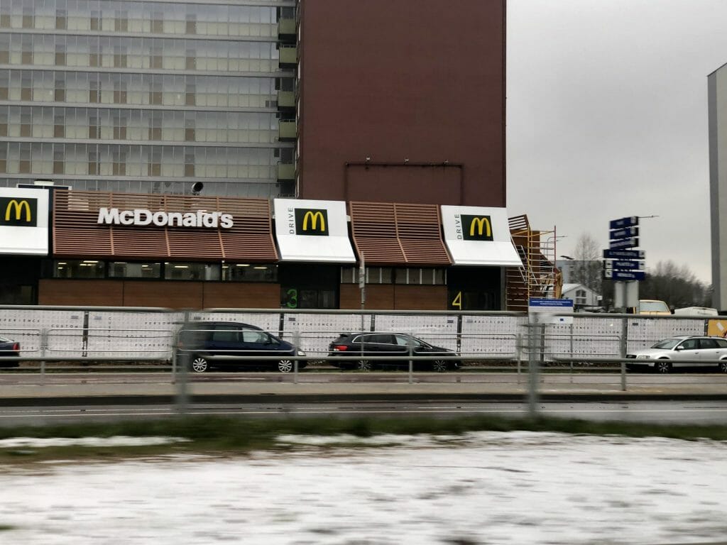 McDonald's Pilaitės pr. (Pilaitės pr. 18) - Food services - construction photos