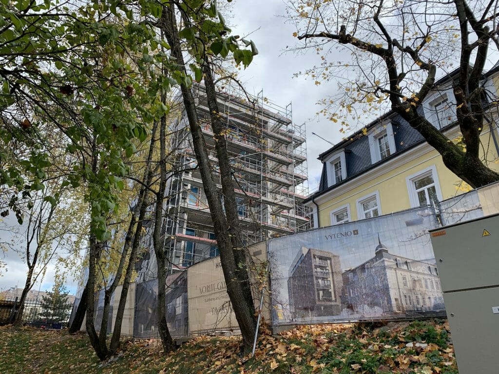 Vytenio 4 (Vytenio g. 4) - Multi apartment - construction photos