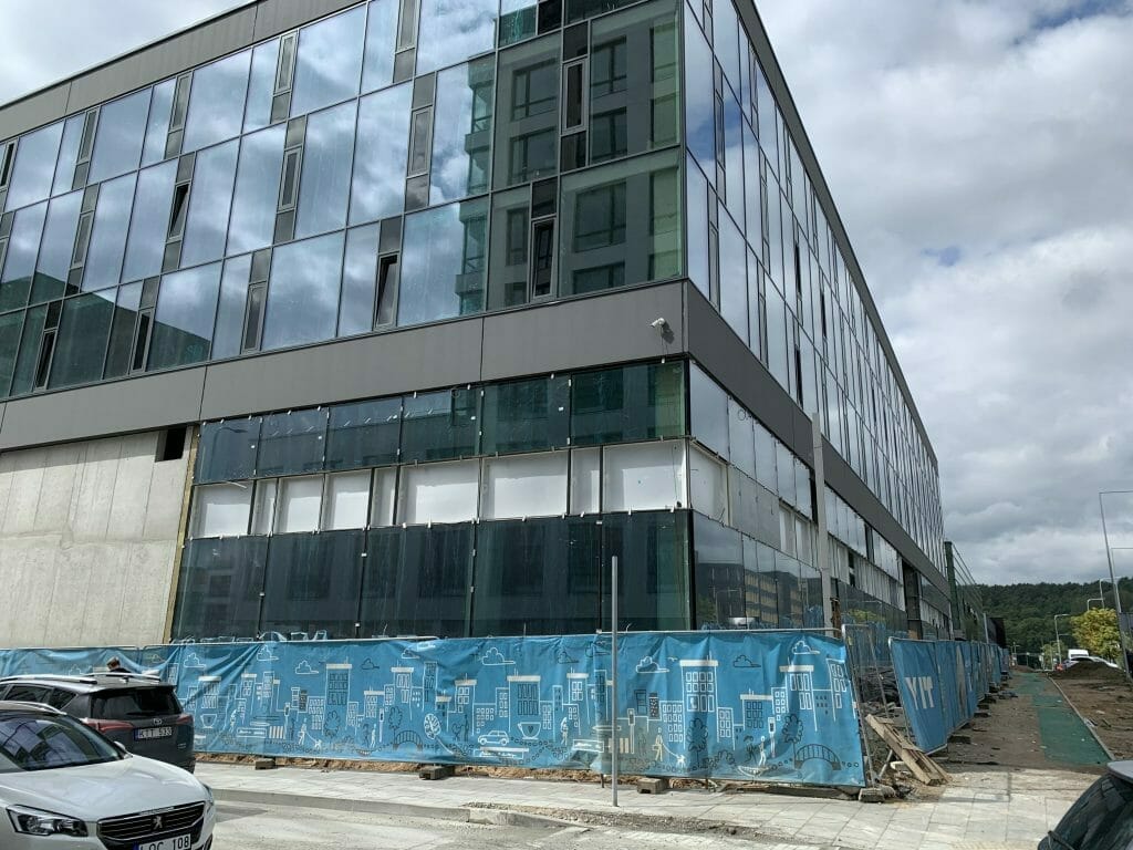 Žalgirio 112 (Žalgirio g. 112) - Biroju centrs - būvdarbu attēli