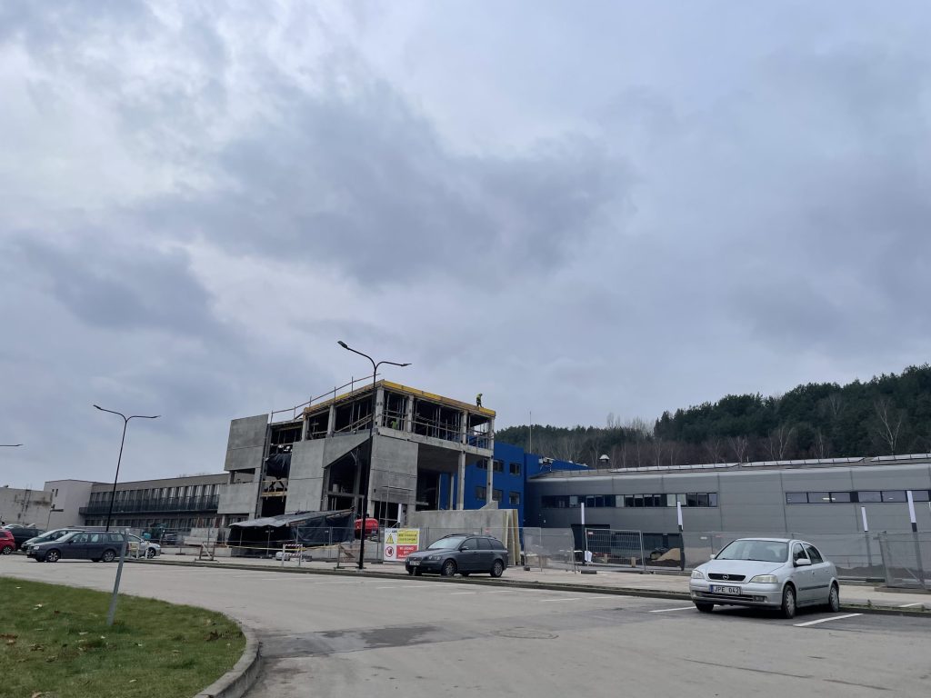 VGTU Antano Gustaičio aviacijos institutas (Linkmenų g. 28) - Higher education - construction photos