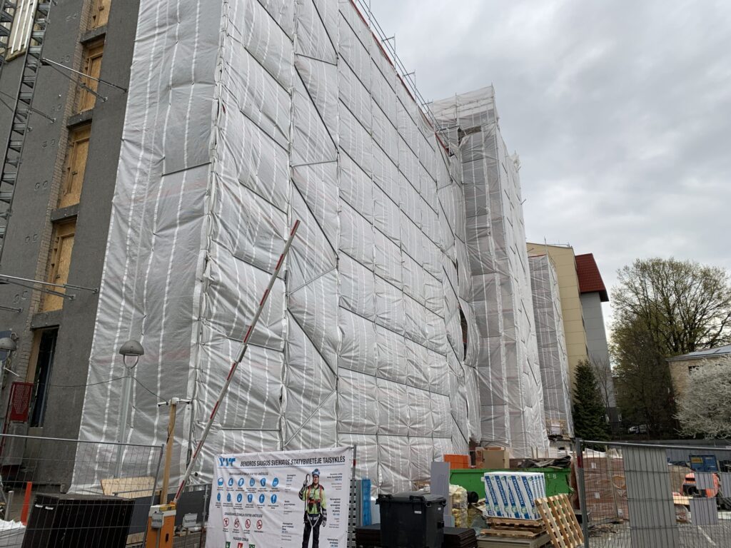 Erudito licėjus 1 etapas (Aguonų g. 26) - Pamata vai vidējā izglītība - būvdarbu attēli