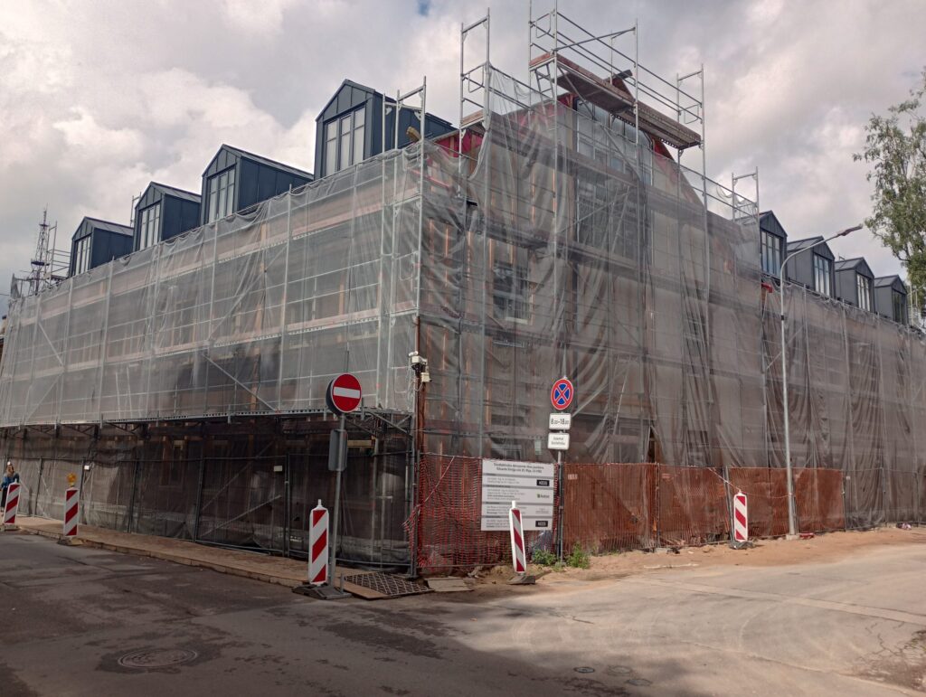 Eduarda Smiļģa iela 25 (Eduarda Smiļģa iela 25) - Multi apartment - construction photos