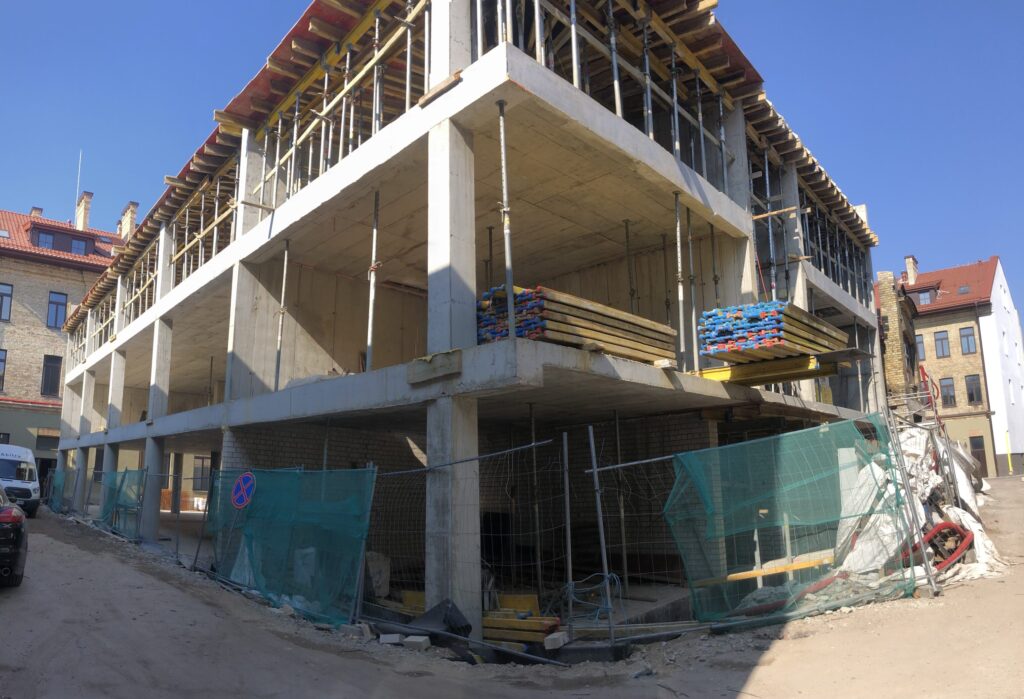 Bazilijonų namai 3 etapas (Bazilijonų g. 3B, 3C) - Multi apartment - construction photos