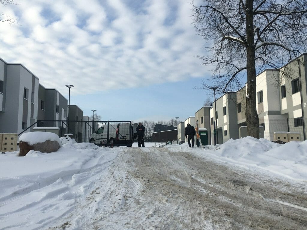 Džiaugsmo slėnis (Stasio Lozoraičio g. 35, 37, 39, 41, 45, 47, 49, 51) - Row housing - construction photos