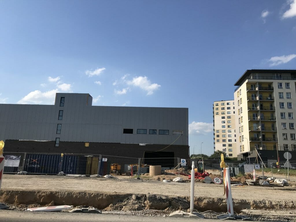 Pašilaičiai PC (Pavilnionių g. 55) - Tirdzniecības centrs - būvdarbu attēli