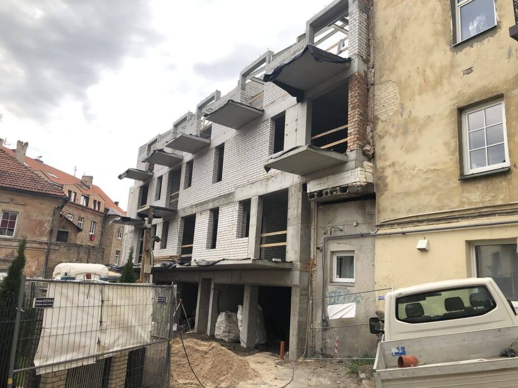 Vingrių 12 (Vingrių g. 12, 12A) - Multi apartment - construction photos