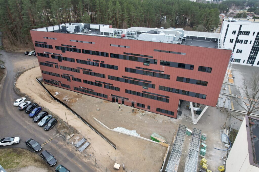 VGTU Elektronikos, Mechanikos ir Transporto inžinerijos fakultetų mokomasis korpusas (Plytinės g. 25-2) - Higher education - construction photos