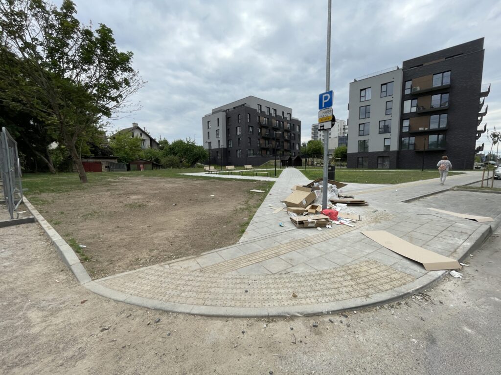 Linkmenų g. 19 skveras (Linkmenų g. 19) - Square - construction photos