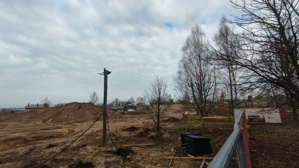 Mykolo Biržiškos gimnazijos futbolo stadionas (Taikos g. 81) - Sports field or court - construction photos